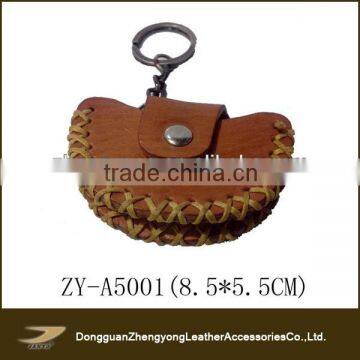 Fashion lovely handbag pattern leather keychain for women