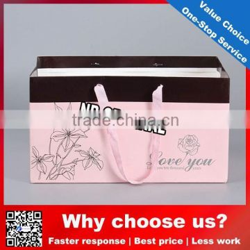 luxury laminationed gift bags, shopping paper bags