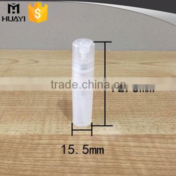 3ml PP material mini pocket sized perfume spray bottle