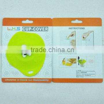 Lovely Calf Disposable Silicone Coffee Mug Lids