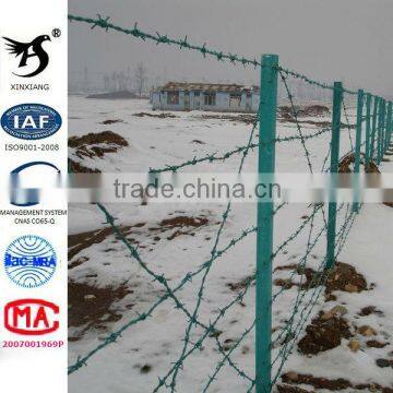 Building Barbed Wire Fences Low Cost and High Security