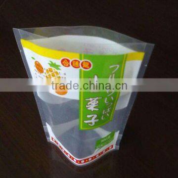 Hot sale! Self standing plastic food packaging bags