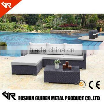 All weather rattan double sofa with cushion outdoor rattan garden furniture used china cheap rattan sofa                        
                                                                                Supplier's Choice