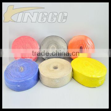 Colored Universal Exhaust Insulating Wrap For Racing Car