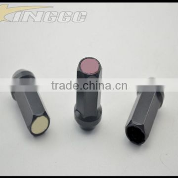 High Quality Automotive Alloy lug nuts with 12*1.5mm