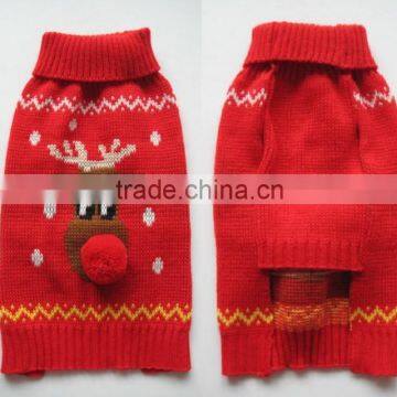 Christmas pet sweater/pet clothes