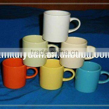 Ceramic mug/ solid color coffee mug (101-820)