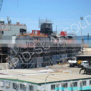 Ship Vessel Maintance Ringlock System Scaffolding