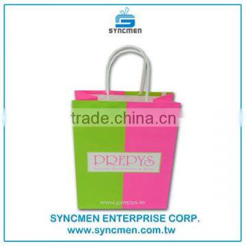 Cheap Custom Promotional Printed Kraft Paper Bag Printed Paper Bag photo-6