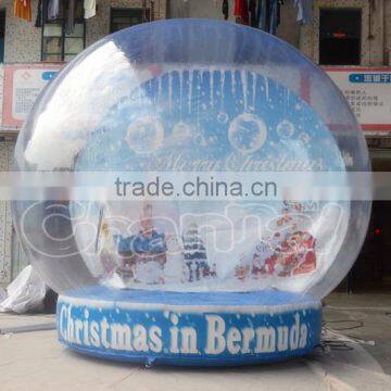 2016 Top quality chrismas inflatable globe snow for sales