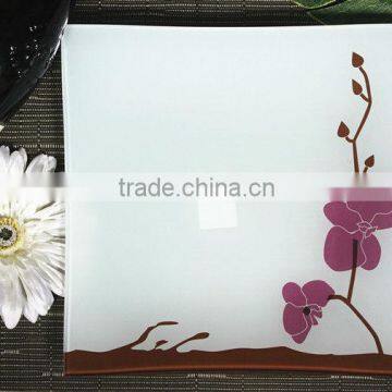 Tableware colored charger plate wholesale