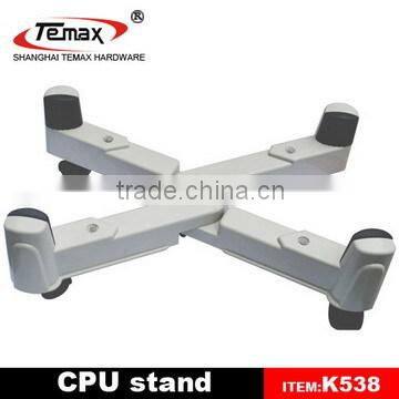 K538 high quality CPU STAND with casters (adjustable)