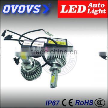 Motorcycle parts 12v 24v H3 24w led headlight/bulb for automobiles,car accessary