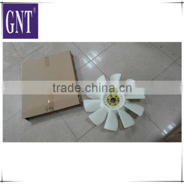 excavator parts S4K engine cooling fan blade