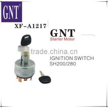 excavator parts SH200 SH280 ignition switch