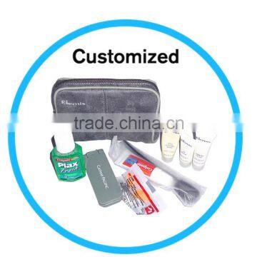 Travel kit for airline airplane custom printed all in 1