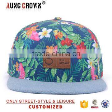 Promotional Snapback Hat/wholesale Fashion Hat/floral Snapback Hat photo-2