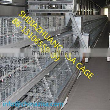 china Zisa factory 120 hen egg chicken layer battery cage farming cage in zambia