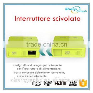 In Stock!!! China UNIC Traveling Mini Full HD DLP Projector UC50 Pico Short Throw 3D 1080P Outdoor Projectors photo-4