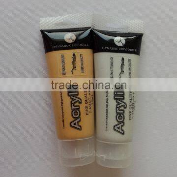 Free sample 75ml acrylic paint for paintings acrylic artistic paints