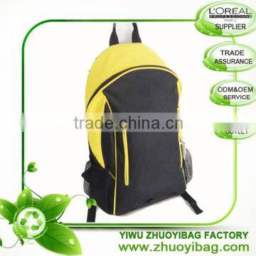 ZY201 600D Polyester Backpack Bags in Black and Blue