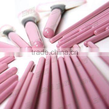 High Quality 32pcs Pink Soft Synthetic Hair Makeup Brushes With PU Bag photo-3