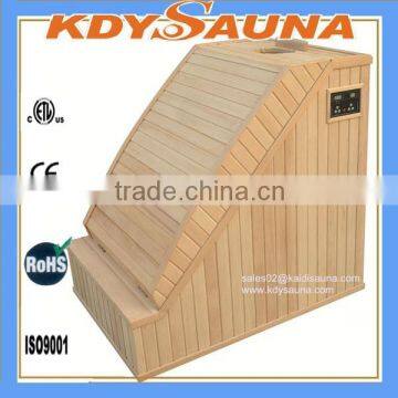 Canadian Hemlock mini sauna room