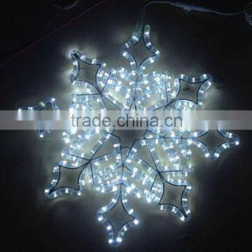 Building Decorative Led Motif Lights Blue Snowflake Wedding Decoration                        
                                                Quality Choice