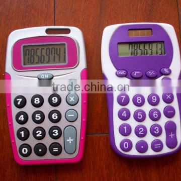 dual power solar mini pocket size student calculator