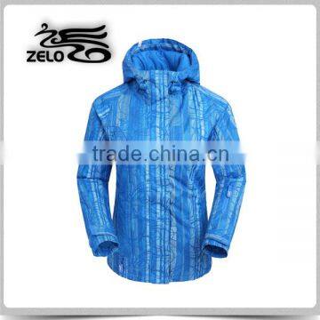 OEM women high quality waterproof ski snow jacket