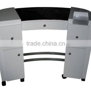 LNE-032 Manicure Table, Nail Desk,Nail Table nail salon manicure table with polish holder cabinet