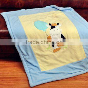 Jinhua MK 100% Polyester Wholesale Home Textile New Born Baby Thermal Polar Fleece Blanket photo-5