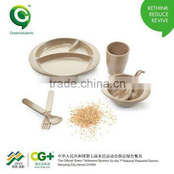 Organic Material Unbreakable Japanese Dinner Set photo-4