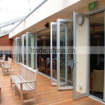 buy aluminum bifold door on alibaba in shop China factory high quality aluminum bifold door