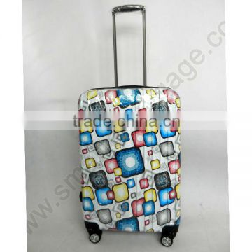 plastic printed trolley hard Bag