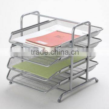 high quality 4 tier/4 layer metal mesh document tray/desk tray/file tray B8537