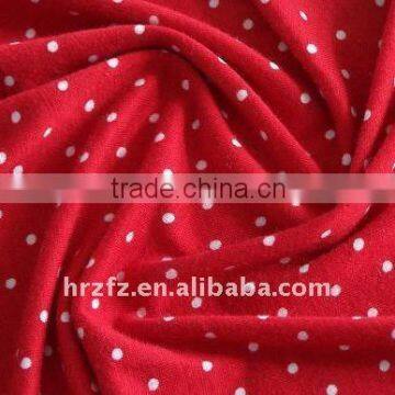 Red Knitting Fabric