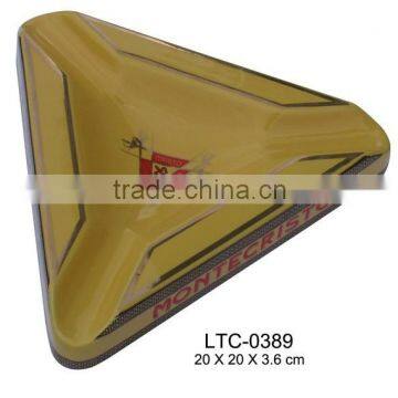 Ceramic montecristo cigar ashtray