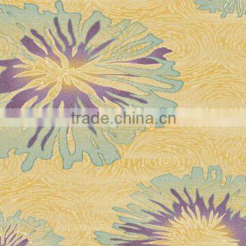 100% wool Chinese handmade carpet with excellent appearance retention