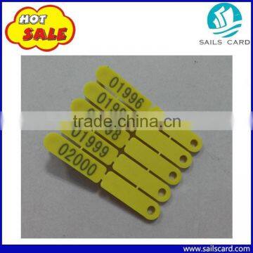 72*10mm Animal Ear Tag For Sheep Goat Free Sample