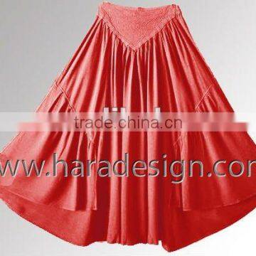 cotton maxi skirt hdsk1126