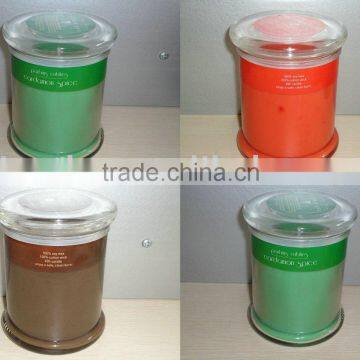 Fragrance soybean candle