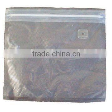 mesh Vacuum zipper bag with valve