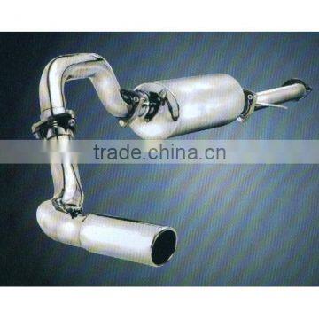 stainless steel back exhaust system