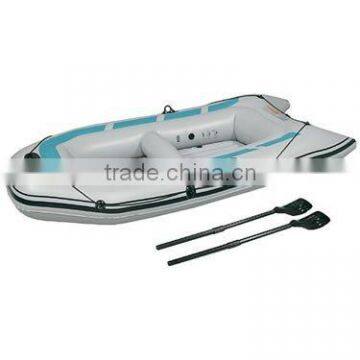 pvc inflatable boat with paddle