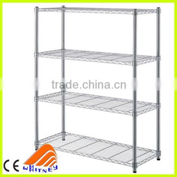 Chrome wire shelves for office, stainless steel wire shelf