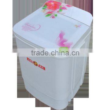 oem 4.0kg semi automatic top loading single tub mini washing machine with spin dryer