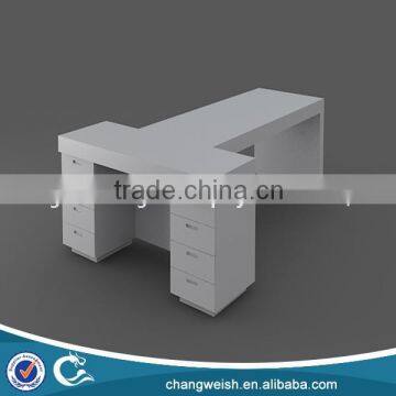 many drawers display long table