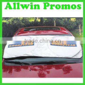 Top Selling Advertising Roll Up Car Cardboard Funny Car Sunshade