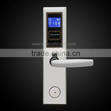 The beautiful LCD keyless hotel door lock system